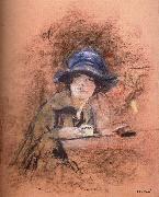 Edouard Vuillard, Tea of a model